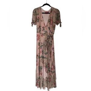 Betsey Johnson Floral Dress with Pink Accents 4
